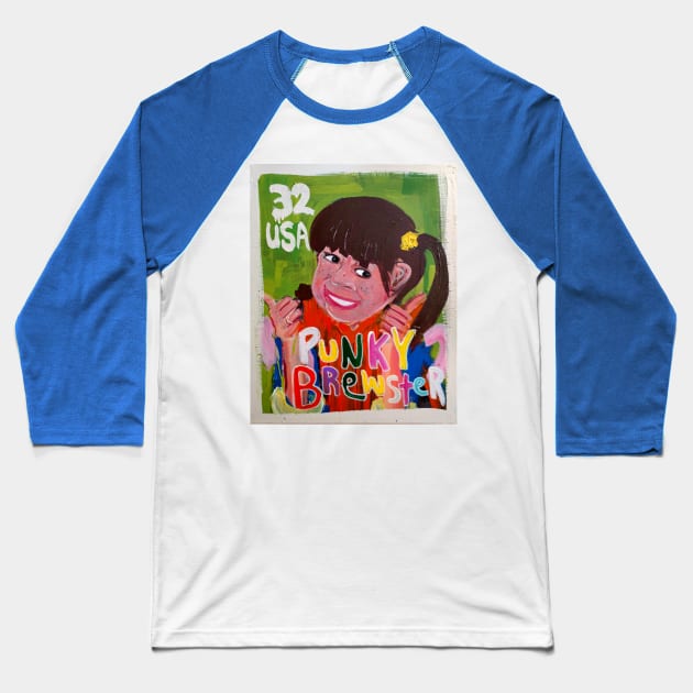 Punky Brewster Baseball T-Shirt by ElSantosWorld